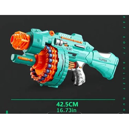 Pistolet À Billes Tonapeeto Blaster À Mousse Automatique Turquoise