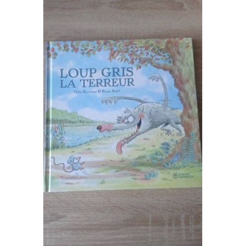 Lots De 4 Livre Loup Gris