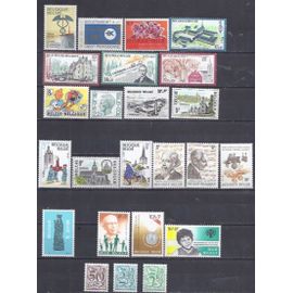 Belgique Timbres Année Complète 1979