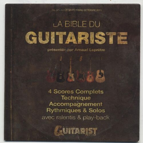 Guitare Pedago Hs 37 - La Bible Du Guitariste / 08.09.10.2011 - Cd Seulement