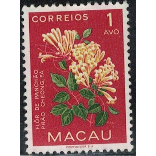 Macao 1953 Flôr De Panchão 1 Avo Y&T Mo 363 Rp397