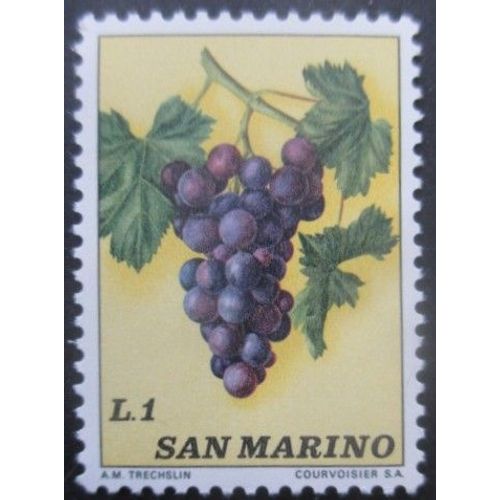Saint-Marin N°837 Raisin Neuf **