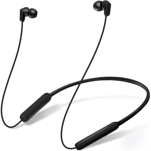 Ecouteurs Sans Fil Sport,N18 Casque Bluetooth Avec Tour De Cou,Oreillette Bluetooth Avec Mic Antibruit, 20 Heures Ipx6 Étanche,Noir[ECO5240066]