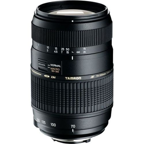 Objectif Tamron AF 70-300mm f/4-5.6 Di LD Macro 1/2 pour Nikon - Occasion Très Bon État