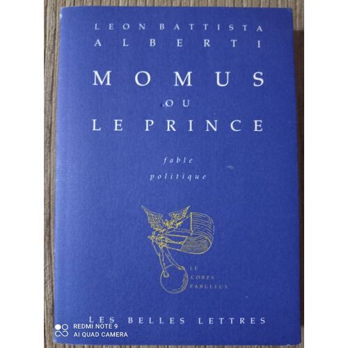 Momus Ou Le Prince - Fable Politique