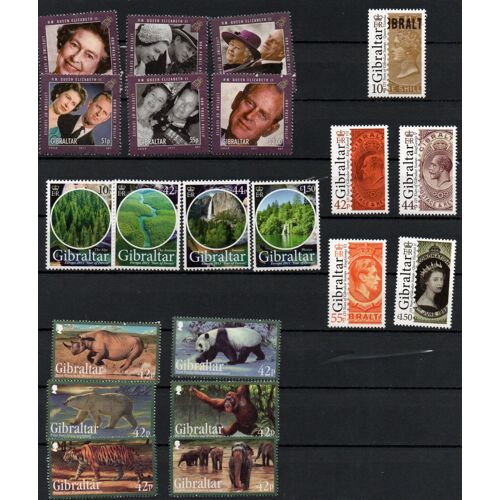 Gibraltar Timbres De L'Année 2011