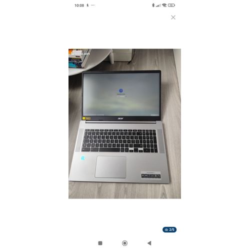 Acer Chromebook CB317 - 17.3" Intel Celeron N4500 - 1.1 Ghz - Ram 4 Go - DD 128 Go