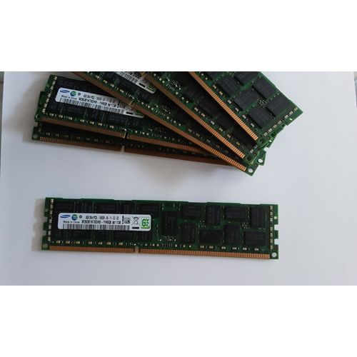 Mémoire 8GBb 2Rx4 PC3L-10600R DDR3-1333MHz Samsung M393B1K70DH0-YH9