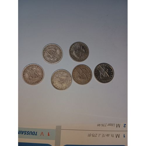 Portugal Lot De 6 Pieces De 2,50 Escudos/1979/1980/1982/1983/1985