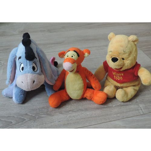 PELUCHES DISNEY – BOURRIQUET, WINNIE ET TIGROU