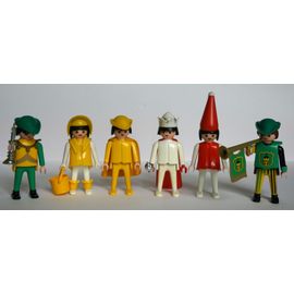 Playmobil Chevalier vintage / médiéval / roi- reine / Geobra 1974 / château
