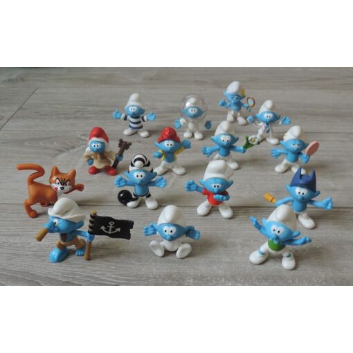 LES SCHTROUMPFS LA Voiture du Schtroumpf à Lunettes + figurine NEUF! à
