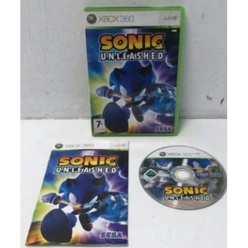 Jeu Sonic Unleashed Xbox 360 + Xbox One + Xbox Series - Sonic Et Son Double Loup-Garou