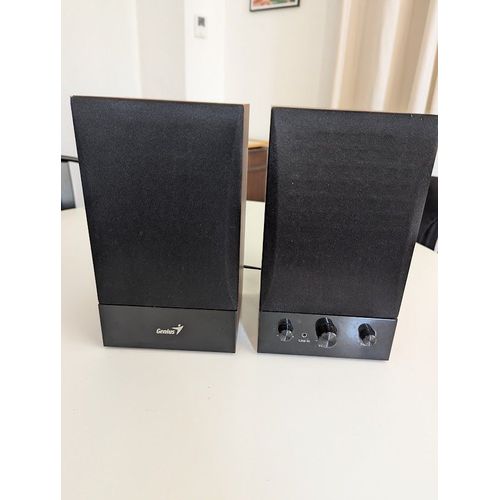 lot de 2 enceintes HI FI pour PC Genius SP-HF1250B
