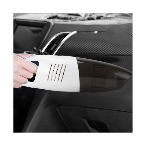 Aspirateur à main pour voiture - 120 W sans fil USB, double usage pour nettoyage humide et sec, compact et portable