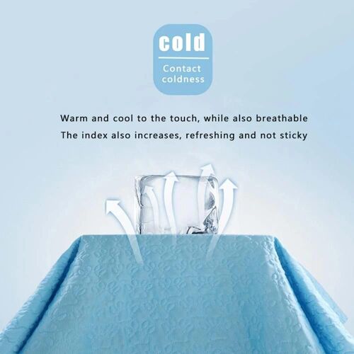 Chien Chat Tapis Rafraîchissant Chat Respirant Chien Matelas De Couchage Confortable Non Slip Chat Tapis De Lit Café,M