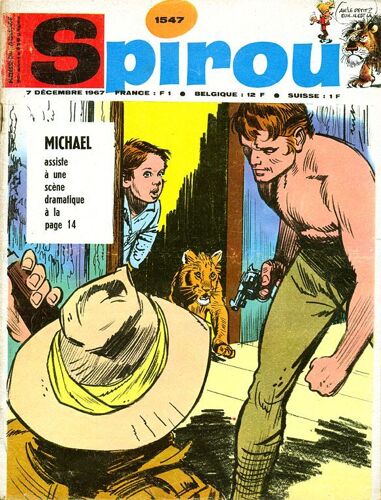 Spirou Magazine N°1547, 07/12/1967 ( 1547 )