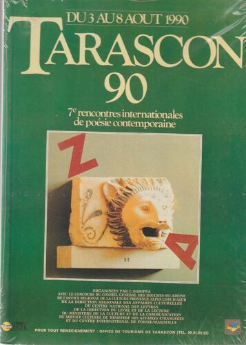 Tarascon 90 - 7ème Rencontres Internationales De Poésie Contemporaine