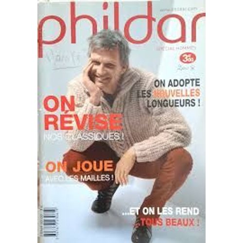 Catalogue Tricot Phildar Spécial Hommes On Révise Nos Classiques