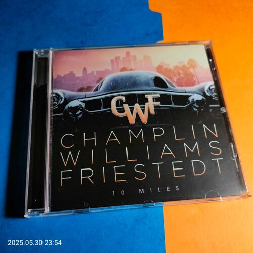Cwf Champlin, Williams, Friestedt ‎– 10 Miles Cd Limited Edition   Rock Soft Rock, Aor