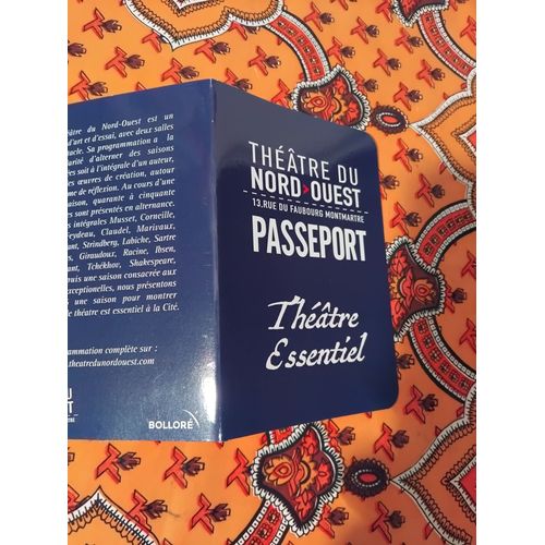 Passeport Pour Le Théâtre Du Nord-Ouest Paris 9ème