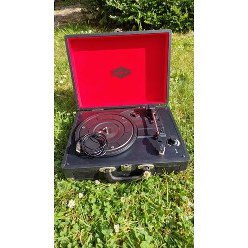 Valise platine vinyles Peggy Sue Nostalgy by AUNA