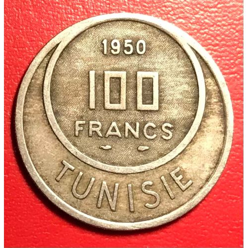 100 Francs - Muhammad Al Amin - 1950 - Tunisie