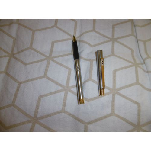 Stylo Plume Papermate Acier Brossé Plume Fine