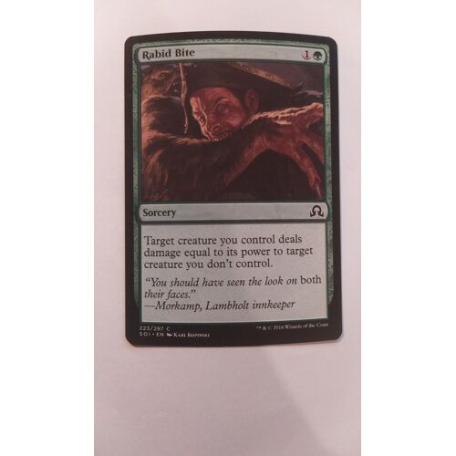 Rabid Bite // Morsure Enragée (Ténèbres Sur Innistrad)