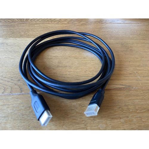 Câble DisplayPort vers HDMI avec connecteurs plaqués or - 3 m, Noir