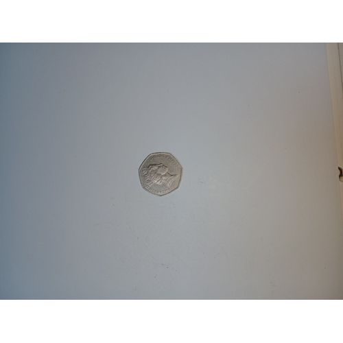 Angleterre Grande Bretagne Piece De 50 Pence 1997