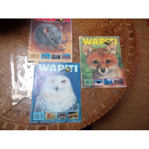 3 Revues Wapiti N 31 32 33