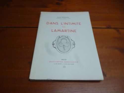 Dans L'intimite De Lamartine. E.O. 1 Des 100 Sur Alfa