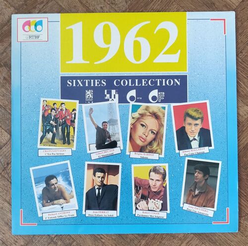 Various: Rtbf Sixties Collection 1962 - Vinyle, Lp, Compilation. Belgique 1989. Pop Rock.