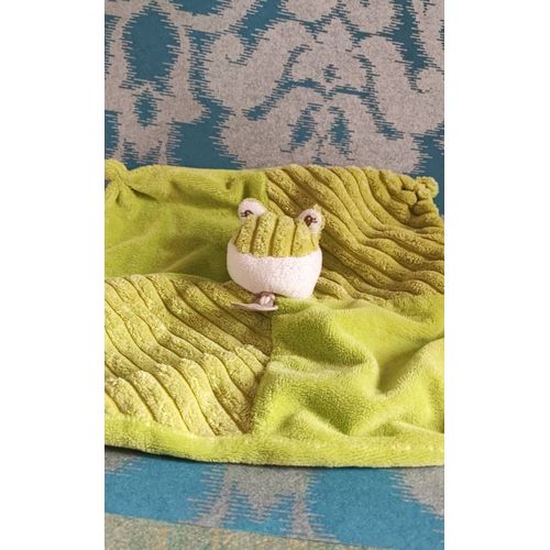 Doudou plat grenouille Baby nat