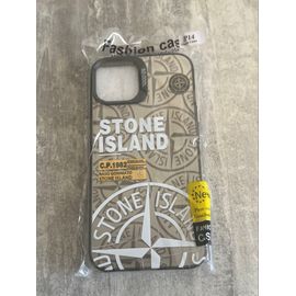 Coque Stone Island Pour Iphone 14 Couleur Noir 