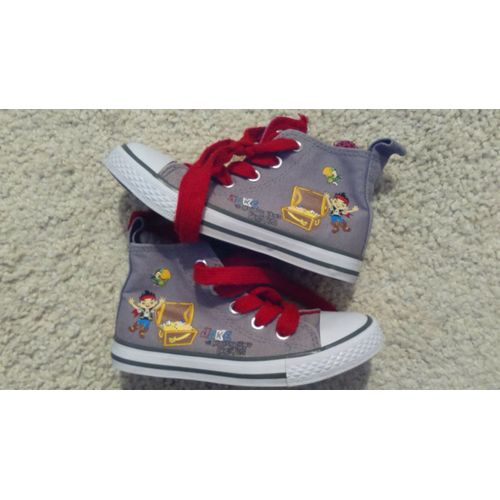 Baskets / Converses Garcon Disney Jack & Les Pirates Pointure 27 Idee Cadeau