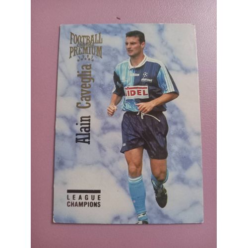 Alain Caveglia Carte Panini 1995 Football Cards Premium