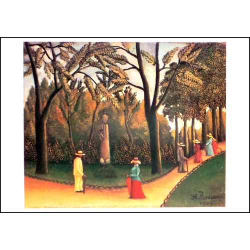 Rousseau Henri Lot 2 Cartes Postales Tableaux Peinture