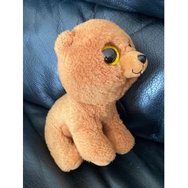 Peluche TY Beanie Boo Brownie l'ours grizzly 18cm