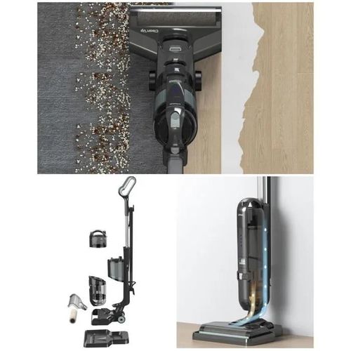 Aspirateur balai laveur filaire 600W 2 en 1 aspire et lave CLEAN¿UP 80 dB 15 kPa