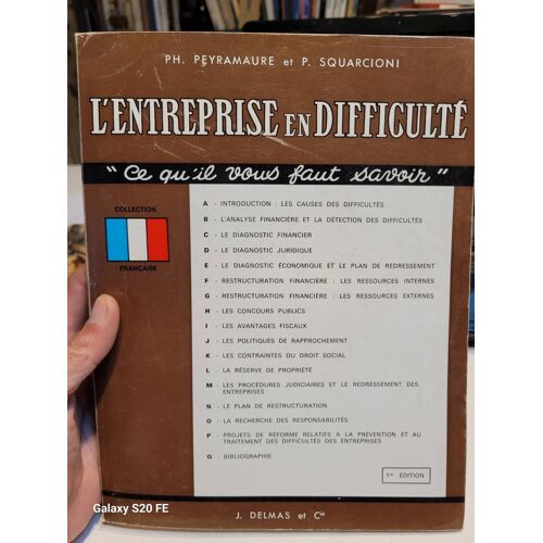 L'Entreprise En Difficulte Ce Qu'Il Vous Faut Savoir ... Peyramaure Et Squarcioni