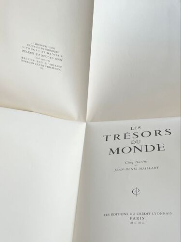 Les Trésors Du Monde Cinq Burins De Jean Denis Maillart Éditions Du Credit Lyonnais 1950