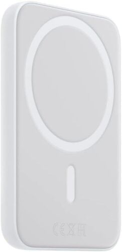 Batterie Externe 5000mah Magnetic Power Bank,Banque D'alimentation Sans Fil Magnétique Chargeur Portable Charge Rapide Magsafe Compatible Avec Iphone 14 13 12 11 X/Android