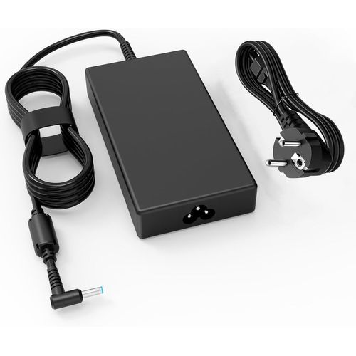 Chargeur AC 120 W 19,5 V 6,15 A pour HP USB-C Dock G5 5TW10UT 5TW10AA USB-C/A Universal Dock G2 5TW13AA Envy 15 17 Series Omen 15-5000 5100 5200 710415-001 L41856-L41 001 Câble Adaptateur secteur