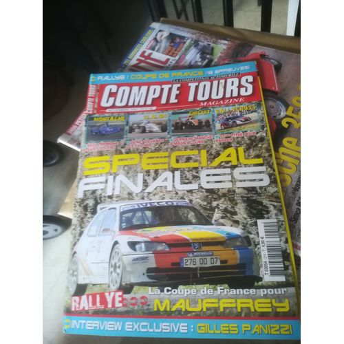 Compte Tours 214 De 2007 C2 R2 Max,Panizzi,Giraudet,Corse,Touquet,Mende,Cardabelles