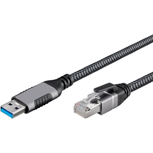 Câble Ethernet USB-A 3.0 vers RJ45 CAT 6 M/M - 2.4 m