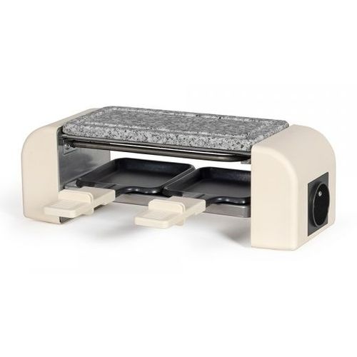 Raclette 2 personnes connectable Livoo DOC310C Crème