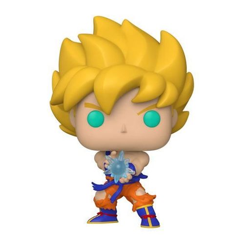Dragon Ball Z Figurine Pop! Animation Vinyl Ss Goku W/ Kamehameha Wave 9 Cm