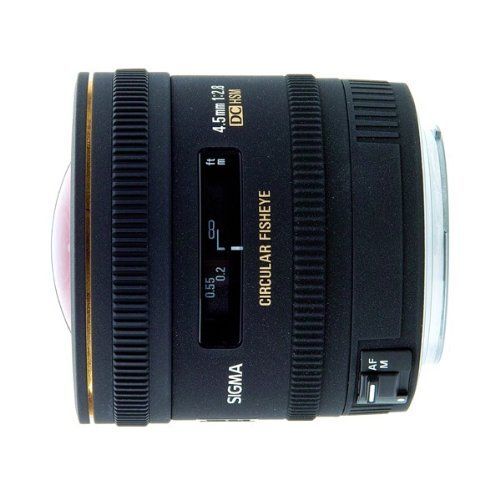 Objectif Sigma EX - Fonction Fisheye - 4.5 mm - f/2.8 DC HSM - Sony A-type